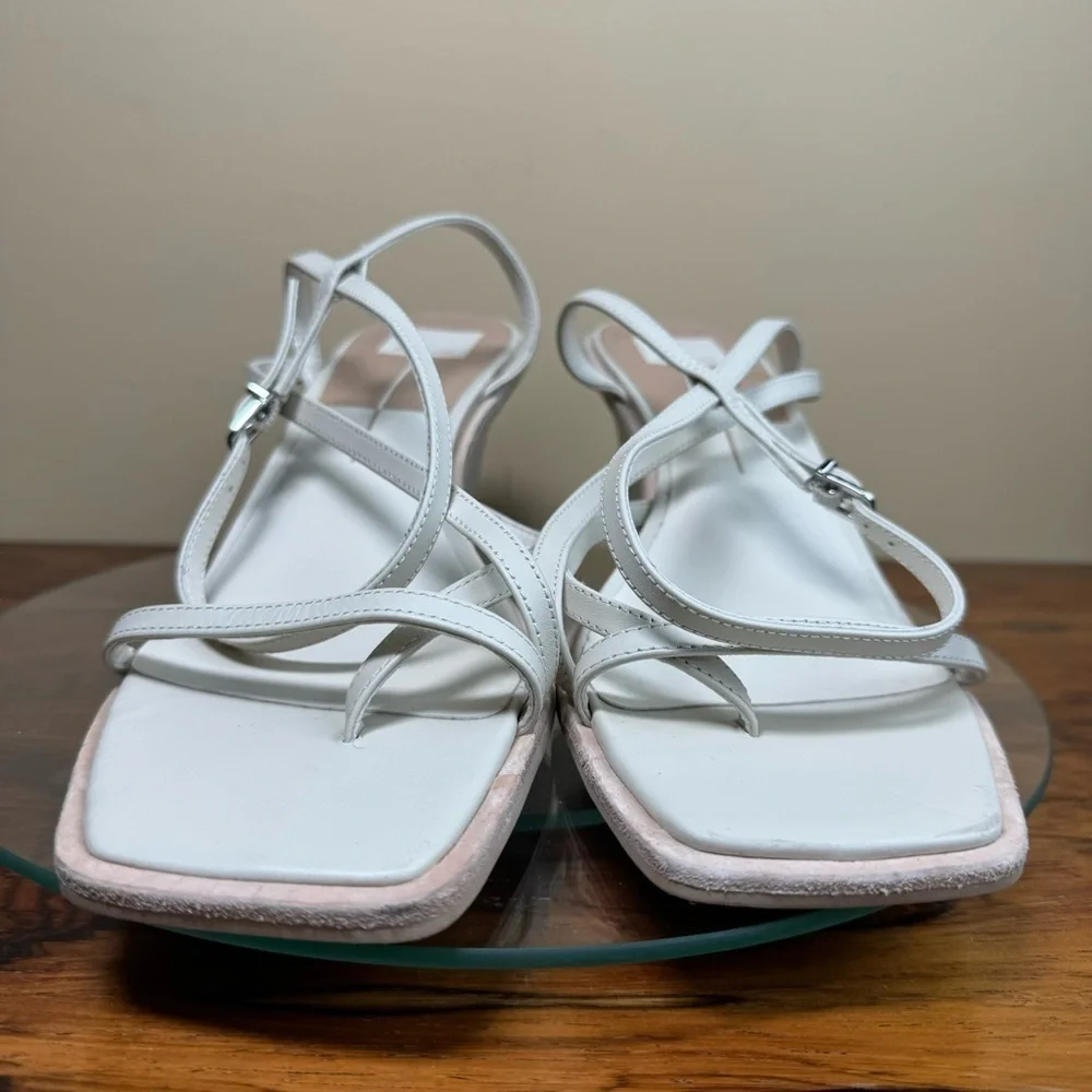 Dolce Vita Gemini Wedges - ivory leather - size 12 - Picture 7 of 16